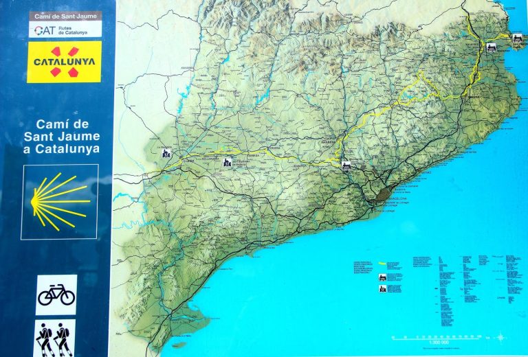 Mapa Camí Sant Jaume.